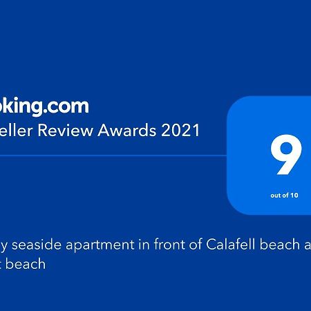 Lovely Seaside Apartment In Front Of Calafell Beach And Cunit Beach Segur de Calafell Buitenkant foto