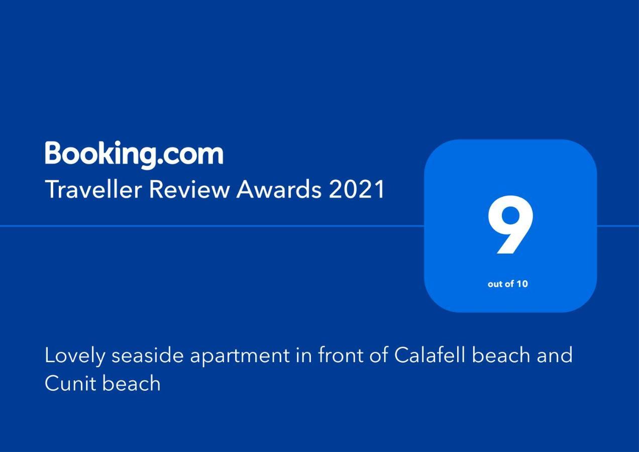 Lovely Seaside Apartment In Front Of Calafell Beach And Cunit Beach Segur de Calafell Buitenkant foto